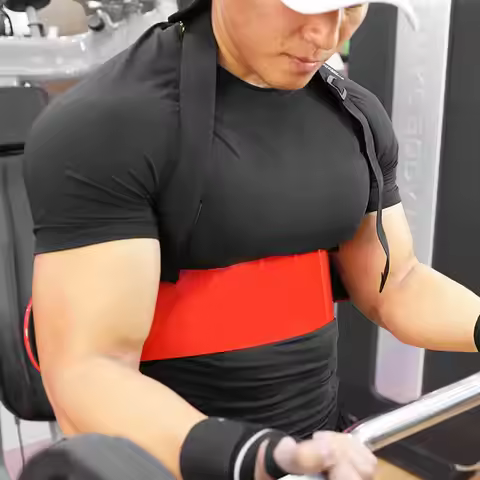 Portable Arm Blaster Adjustable Strap Efficient Muscle Training Multi-purpose Bicep Curl Support Iso