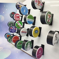 [Refrigerator Stickers] Round Electronic Signboard Lighting Refrigerator Stickers Seven Days Family 