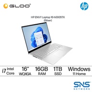 HP Envy 16-h0005TX 16" WQXGA Laptop (i7-12700H, 1TB SSD, 16GB, NVIDIA RTX 3060 6GB, W11H) - Silver [FREE] HP Backpack + Pre-Installed Microsoft Office Home and Student (Grab/Touch &amp; Go Credit Redemption : 1/11-31/01*)
