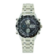 "100% ORIGINAL" Joefox 1603G Stainless Steel Fashion Watch for mens / Mens Watch / Jam Tangan Lelaki Dual Display