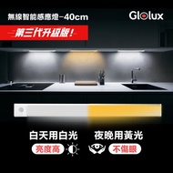 【Glolux】L型多功能感應燈條 40cm 2入組 