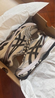 asics Gel-kayano 14 cream black 44