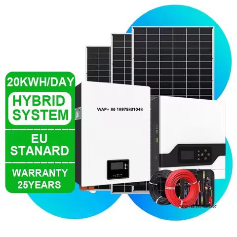 10kw Solar Power System off Grid Hybrid Complete Home Solar System Kit 5kw 12kw 15kw 20kw Solar Pane