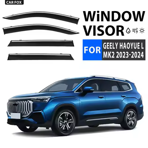 For Geely Haoyue 2020-2023+ Car Window Visor Awning Shelters Windshield Side Window Rain Sun Shade A