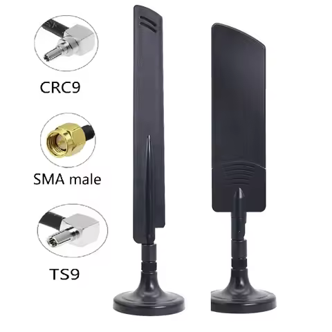 5G CPE Pro Router Antenna 40DBi High Gain Strong Magnetic Sucker Antenna SMA/TS9/CRC9 connector for 