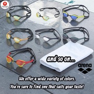 ARENA Cobra Ultra Swimming Goggles - WA Approved, Mirror Finish, Competitive Racing Model