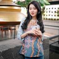 My Aksa Batik Blouse Honey Henry