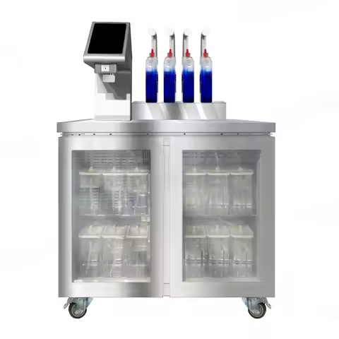 Automatic smart cocktail mixer vending machine for cocktail bartender station happy party with touch