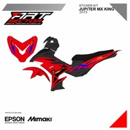 TRANSPARENT STRIPING STICKER JUPITER MX KING DIASIL