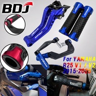 BDJ For YAMAHA YZF-R25 R25 V1 V2 2015-2025 R25 Brake Clutch Lever Handle Bar grip Protect Guard Set