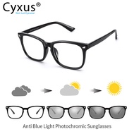 Cyxus Photochromic Sunglasses Computer Blue Light Blocking Glasses for Men Women Reduce Eye Fatigue