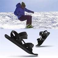 Mini Ski Shoes Mini Ski Skates Outdoor Sports Ski Shoes Ski Board Wear-Resistant Integrated Ski Shoe
