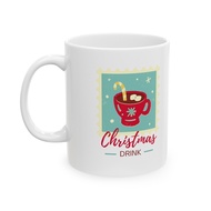 Multicolocrimson Christmas Drink Mug C2 Ceramic Mug 11Oz