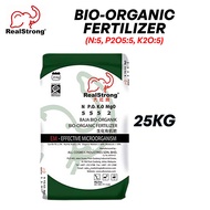 Real Strong Baja Bio-Organic Fertilizer Bio-Organik Sesuai Untuk Semua Jenis Tanaman (NPKM 5:5:5:2) 