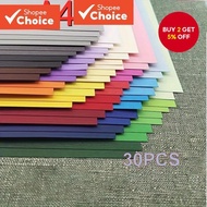 A4 Cardstock 30 sheets Colored Cardstock Assorted 30Colors, 230 gsm Card Stock Colorful Paper for Cr