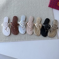 New Tropical Bohemian Slippers - Leather with Perforations