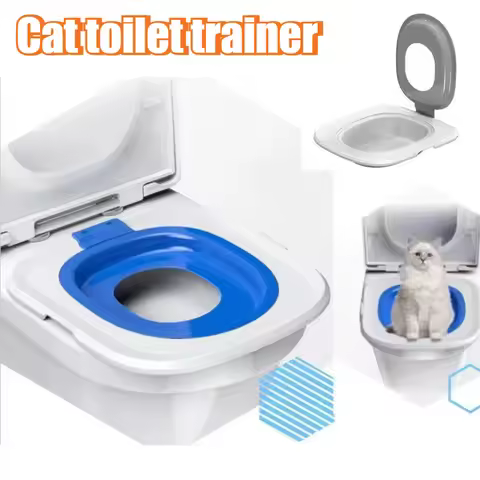 Reusable Cat Toilet Guide Cat Toilet Trainer Cat Toilet Sand Tray Sand Pot Training Mat Cat Toilet T