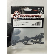 3RACING M4WD-46/WO CARBON CHASSIS SURROUNDING SET CARBON HANGING D FOR S2-VS CADATOYS