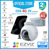 EZVIZ EB8 2K 4G (3MP) Battery Powered / AI Human / Vehicle Shape Detection Smart Auto-Tracking Col
