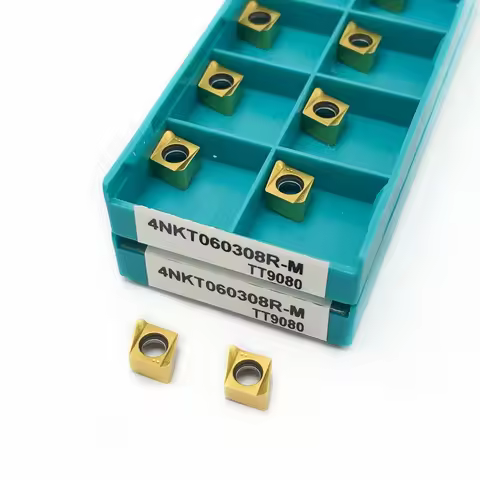 4NKT060308R M TT9080 Carbide Insert Metal Turning Tool Taegutec CNC Turning Tool Tungsten Carbide 4N