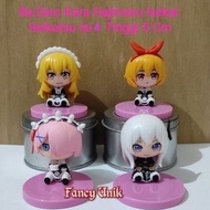 Re:Zero Kara Hajimeru Isekai Seikatsu Figure Set of 4
