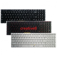 YJX US Laptop Keyboard for Asus N56DP N56VZ N56VM N550 N550J N550JA N550JK N550JV N56 N56DY N56VB N5