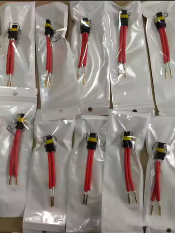 10PCS 2 pins C7 C9 Engine Fuel Injector wire Plug Connector For CAT E320 323 324 325 D 329 330C 330D