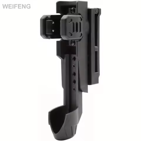 Tactical Expandable 21"-26" Baton Holder Pouch 360 Degree Rotating MOLLE Baton Holster Telescopic Ba