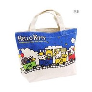【正版日貨】日本限定 Hello Kitty KT 帆布手提袋/手提包/環保購物袋