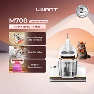 UWANT M700 Dust Mite Vacuum | 18000Pa Strong Suction + Infrared Heating + UVC Light + Dual-Cup Desig