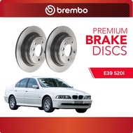 BREMBO Rear Discs (2pcs) - BMW E39 520i
