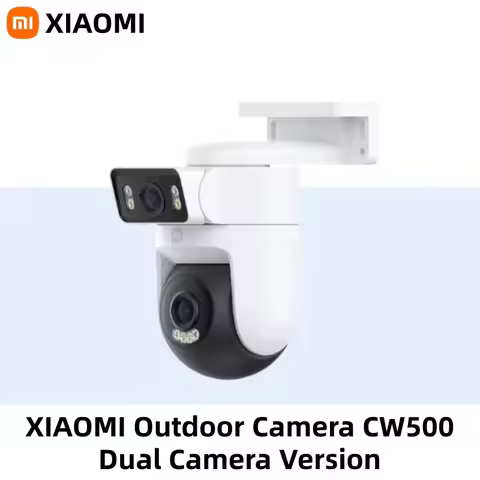 XIAOMI Smart Outdoor CW500 Dual Camera Version IP66 Security Protection CCTV AI Detection Full-Color