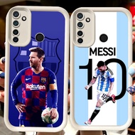 H50 Messi 10 White Casing for Realme Narzo 10A 5i 9i C75 7i 6i C17 C2s C2 5s 10 20A 5 14 14T 14X C71
