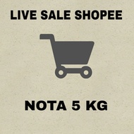 Shopee live note 5 kilos
