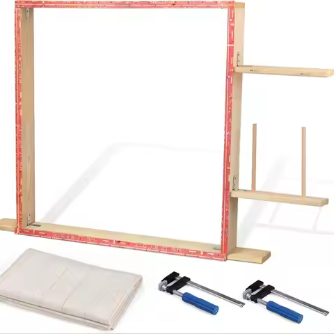 50/60/70/cm Tufting Frame Large tuft Frame Rug tuft Frame Punch Needle Frame Tufting Carpet Making F