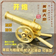 Metal Cannon Model Decoration Italian Cannon Can Put Cannon Brass Small Steel Cannon Mini Gold Canno