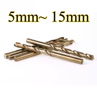 Drill Bit Straight Shank Twist Drill High Speed Steel Hand Electric Drill Superhard Alloy Drill Bit 