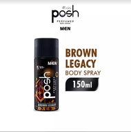 BEJO DAILY - POSH Spray Cologne Men Brown Legacy Botol 150ML