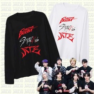 Hyunjin Skz ChkChk Stay Kids Ate Screen Printed Long T-Shirt