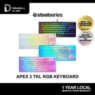 SteelSeries Apex 3 TKL RGB Keyboard - US
