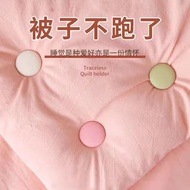 LZJV家用清洁被子神器固定卡扣被套床单棉被无痕安全无针防 6个蘑菇钉+6个床单固定器