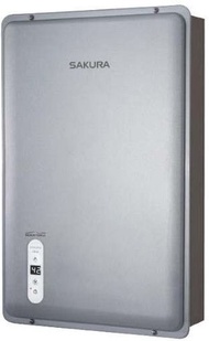櫻花 - HD100RF-L-SV 10公升 升級版 恆溫石油氣熱水爐 (銀色) (背出排氣)