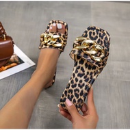 Latest women's sandals with tiger motif