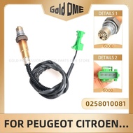 0258010081 9665104080 1609345380 Lambda O2 Oxygen Sensor For PEUGEOT 207 208 308 CC SW 408 508 3008 