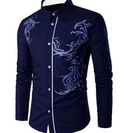 KEMEJA TC87 5 COLORS MEN'S LONG-SLEEVED CASUAL/ MEN'S CASUAL SHIRT ELEGANT MEN'S SHIRT PETER FFK.20A