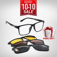 🎁 READY STOCK 🎁 MAGNETO POLARIZED 4IN1 BY IBNUSINA EYEWEAR