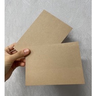 Fion A5/A6/A7|Environmentally Friendly Recycled Red Kraft Paper Card 280lbs|Bookmark/Postcard/Photoc