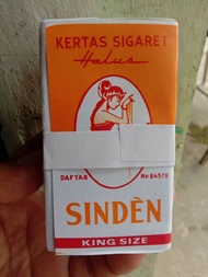 COD Kertas Papir Sinden Besar (King Size) 1 Ikat Isi 10 Buku