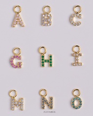 Julysbkk - color alphabet charms ราคาต่อชิ้น