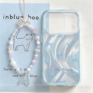 satin 2-In-1 Transparentbiru Case iphone 17 Pro Max 13 Pro Max15 Pro Max 11 14 Pro Max 13 Pro Max 14